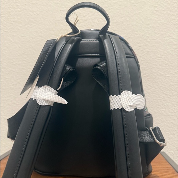 NWT Disney Parks Jack Skellington Loungefly Backpack Nightmare Before Christmas - Picture 3 of 5